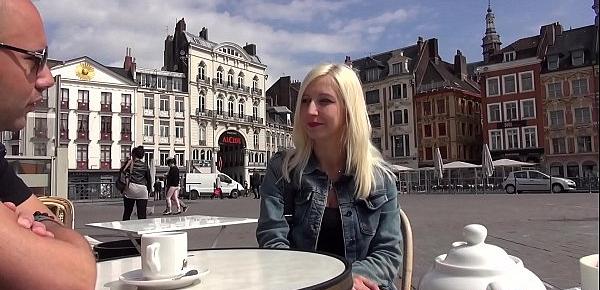  Lize, la ch&039;tite blonde libertine [Full Video]
